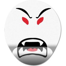 Pixxa Model 1 Oval Roblox-Beast Mode Face-Canavar Modu Yüzü Bilek Destekli Mouse Pad