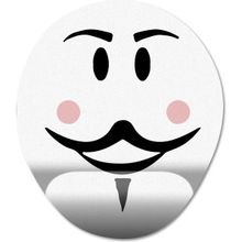 Pixxa Model 1 Oval Roblox Fawkes Face Bilek Destekli Mouse Pad
