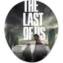 Pixxa Model 1 Oval the Last of Us Dizi - Tv Bilek Destekli Mouse Pad