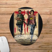 Pixxa Model 1 Oval the Last of Us Sketch Bilek Destekli Mouse Pad