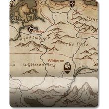 Pixxa Model - 1 Skyrim Haritası - The Elder Scrolls V: Skyrim Bilek Destekli Mouse Pad