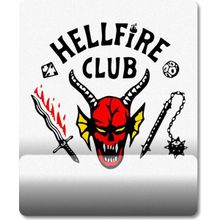 Pixxa Model - 1 Stranger Things Hellfire Club Bilek Destekli Mouse Pad