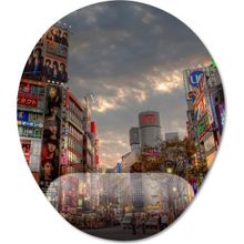 Pixxa Model - 1 Tokyo - Gezgin - Seyahat Bilek Destekli Mouse Pad
