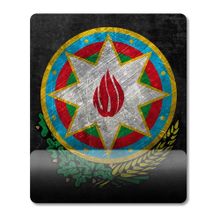 Pixxa Model - 2 Azerbaycan - Azərbaycan Bilek Destekli Mouse Pad