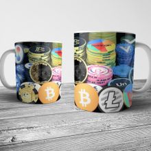 Pixxa Model 2 Kripto Para Crypto Currency Logo Kupa Bardak