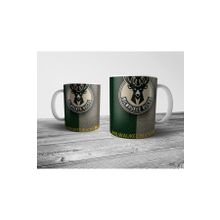 Pixxa Model 2 Milwaukee Bucks NBA Kupa Bardak
