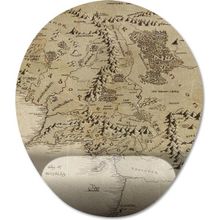 Pixxa Model 2 Oval Marjinal Yüzüklerin Efendisi - Lord of the Rings Bilek Destekli Mouse Pad