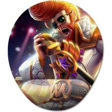 Pixxa Model -3 Oval Mobile Legends-Sun Bilek Destekli Mouse Pad