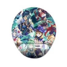 Pixxa Model 4 Oval Genshin Impact Bilek Destekli Mouse Pad