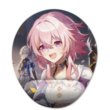Pixxa Model -4 Oval Honkai Star Rail Bilek Destekli Mouse Pad