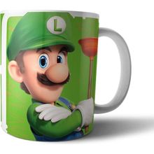Pixxa Model 4 Süper Mario Bros Movie Luigi Kupa Bardak