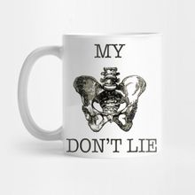 Pixxa My Hips Don't Lie Funny Dancing Skeleton Bone x Ray Kupa Bardak