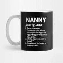 Pixxa Nanny Like A Grandmother But So Much Cooler Definition Xmas Kupa Bardak