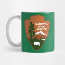 Pixxa National Park Service Logo Kupa Bardak