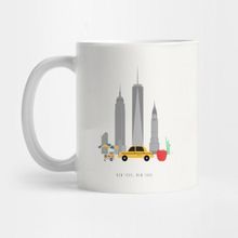 Pixxa New York City Nyc Skyline Kupa Bardak
