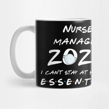 Pixxa Nurse Manager 2020 Quarantine Gift Kupa Bardak