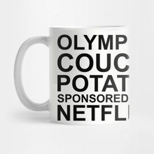 Pixxa Olympic Couch Potato Sponsored By Netflix Kupa Bardak