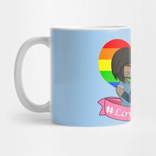 Pixxa Peace Love Scıence Retro Raınbow Kupa Bardak