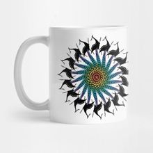 Pixxa Peacock Spiral Kupa Bardak