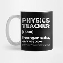 Pixxa Physics Teacher Fizik Öğretmeni Kelime Anlamı Kupa Bardak