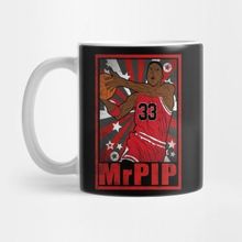 Pixxa Pippen Basketball Mr Pip Chicago 33 Legend Kupa Bardak