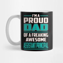Pixxa Proud Dad Assistant Principal Kupa Bardak
