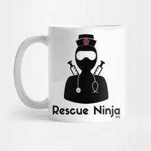 Pixxa Rescue Ninja Funny Registered Nurse Kupa Bardak