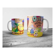 Pixxa Rockos Modern Life Model 1 Kupa Bardak
