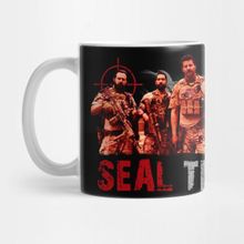 Pixxa Seal Team Red Kupa Bardak