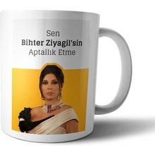 Pixxa Sen Bihter Ziyagilsin Aptallık Etme Aşk-ı Memnu Model 2 Kupa Bardak