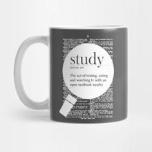 Pixxa Study Çalışmak Kelime Anlamı Kupa Bardak
