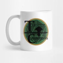 Pixxa Tabletop Champions Podcast Logo Kupa Bardak