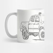 Pixxa Tacoma Trd Pro Sketch Kupa Bardak