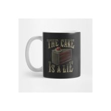 Pixxa The Cake Is A Lie Portal Kupa Bardak