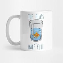 Pixxa The Glass Is Half Full Kupa Bardak