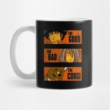 Pixxa The Good The Bad And The Corgi Kupa Bardak
