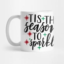 Pixxa Tis The Season To Be Sparkle Kupa Bardak