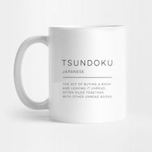 Pixxa Tsundoku Kelime Anlamı Kupa Bardak