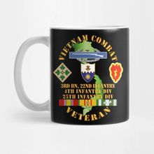 Pixxa Vietnam Combat Infantry Veteran W 3rd Bn 22ND Inf - 4th And 25TH Id Kupa Bardak