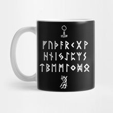 Pixxa Viking Runes Kupa Bardak