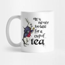 Pixxa Vintage Alice In The Wonderland Rabbit Kupa Bardak Kupa Bardak