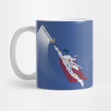 Pixxa White Knight Marth Typography Kupa Bardak