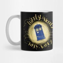 Pixxa Wibbly Wobbly Timey Wimey Kupa Bardak