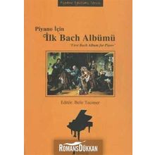 Piyano İçin İlk Bach Albümü Belir Tecimer Kasap Müzik Eğitimi Yayınları