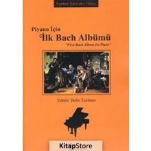 Piyano İçin İlk Bach Albümü Belir Tecimer Müzik Eğitimi Yayınları
