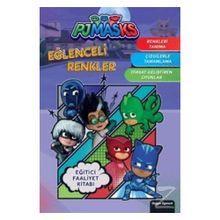 Pjmasks Eğlenceli Renkler - Eğitici Faaliyet Kitabı - Kolektif