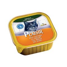 Plaisir 100 gr Tavuklu Pate Kedi Konservesi