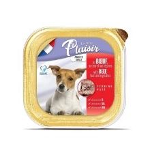 Plaisir Ezme 150 gr Biftek ve Sebzeli Yetişkin Köpek Konservesi