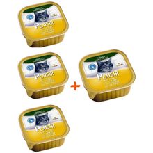Plaisir Hindi Etli 4x100 gr Yaş Kedi Maması