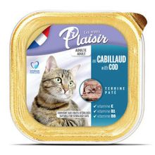 Plaisir Morina Balıklı Pate Kısırlaştırılmış ve Yetişkin 100 gr Kedi Yaş Maması